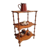 Antique etagère brocante side table plant table