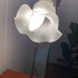 Antique tulip lamp