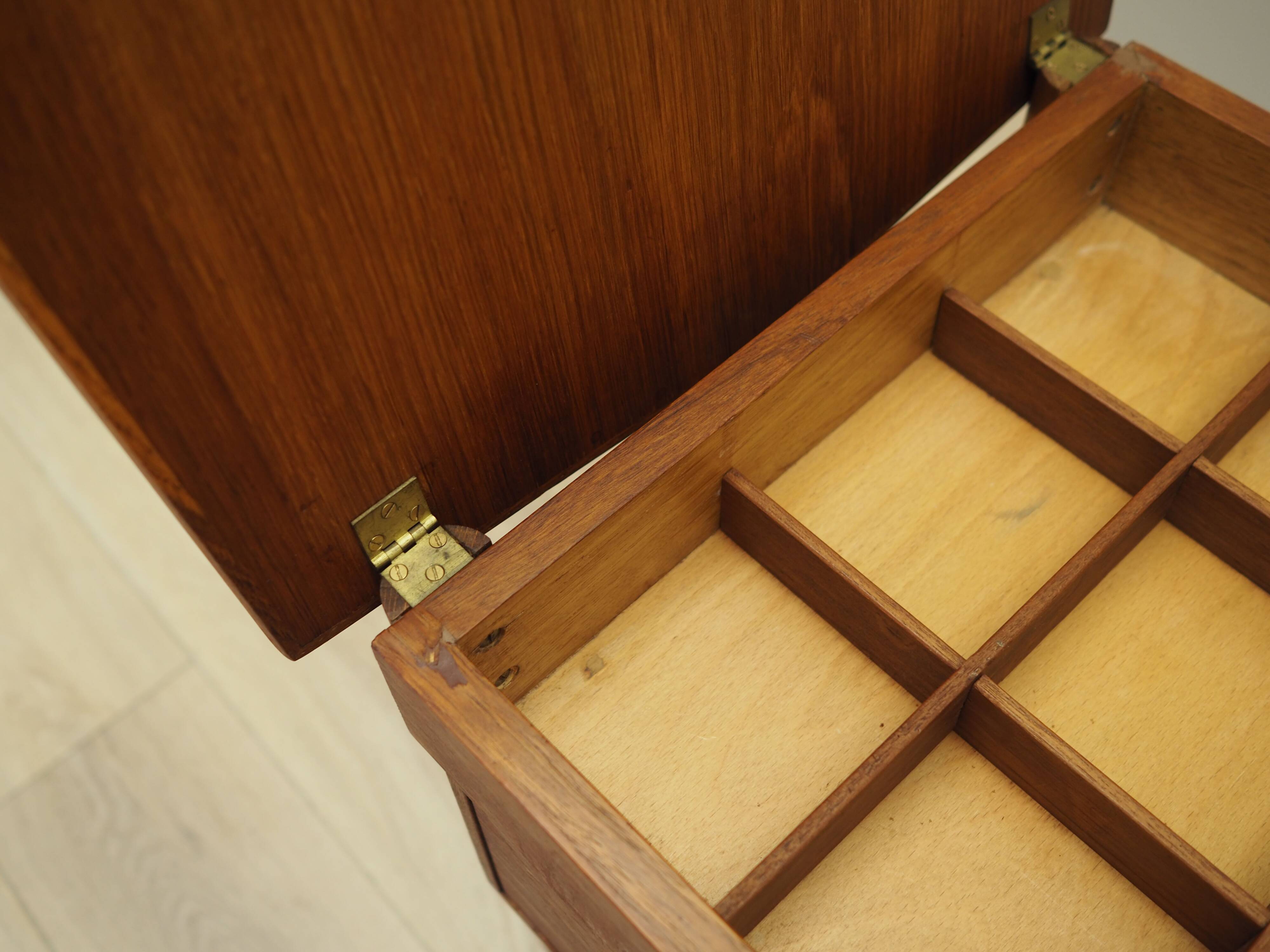 Teak sewing table, Danish design, 1960s, production: Denmark