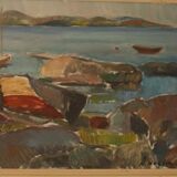 Coastal landscape by B Höglind