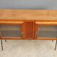 Console 1950 two doors matted glass