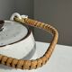 Small Asian stoneware teapot with rattan handle H11 D10