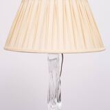 Daum France Crystal Glass table lamp 1965