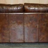 Heritage Biker Halo Soho Vintage leather sofa