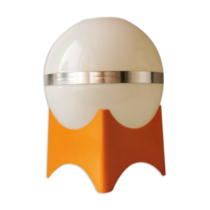 Lampe de table en plastique rétro années 70