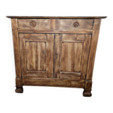 Vintage Parisian buffet in fir wood