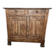 Vintage Parisian buffet in fir wood