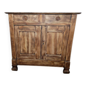 Vintage Parisian buffet in fir wood