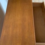 Vintage dresser in oak foot compass