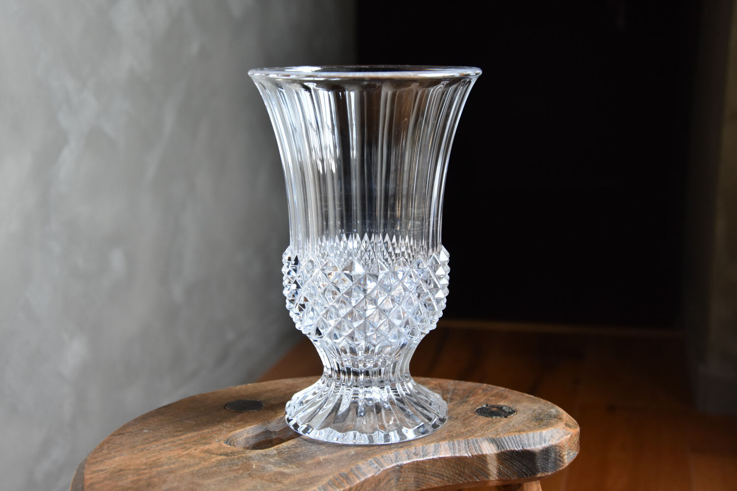 Crystal vase