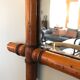 Vintage bamboo mirror 75 x 100 cm