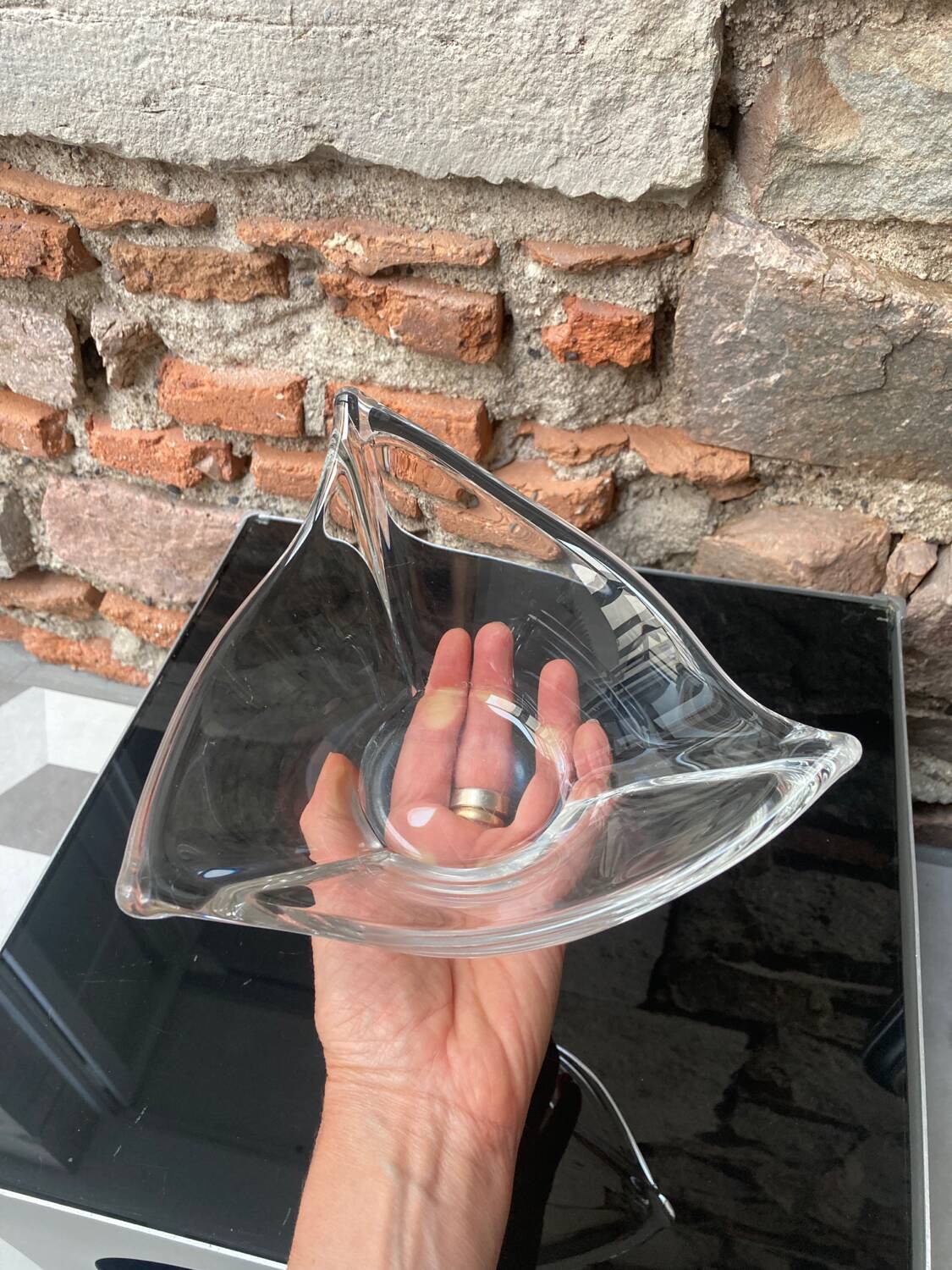 Daum crystal bowl / bowl