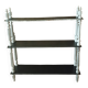 Weathered wooden shelf