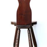 Wooden chair, mountain furniture, 1950s