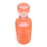 Cylindrical bottle " lever " transparent glass 1970