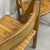 4 Fyrkat chairs, Nissen & Gehl, Denmark, circa 1970