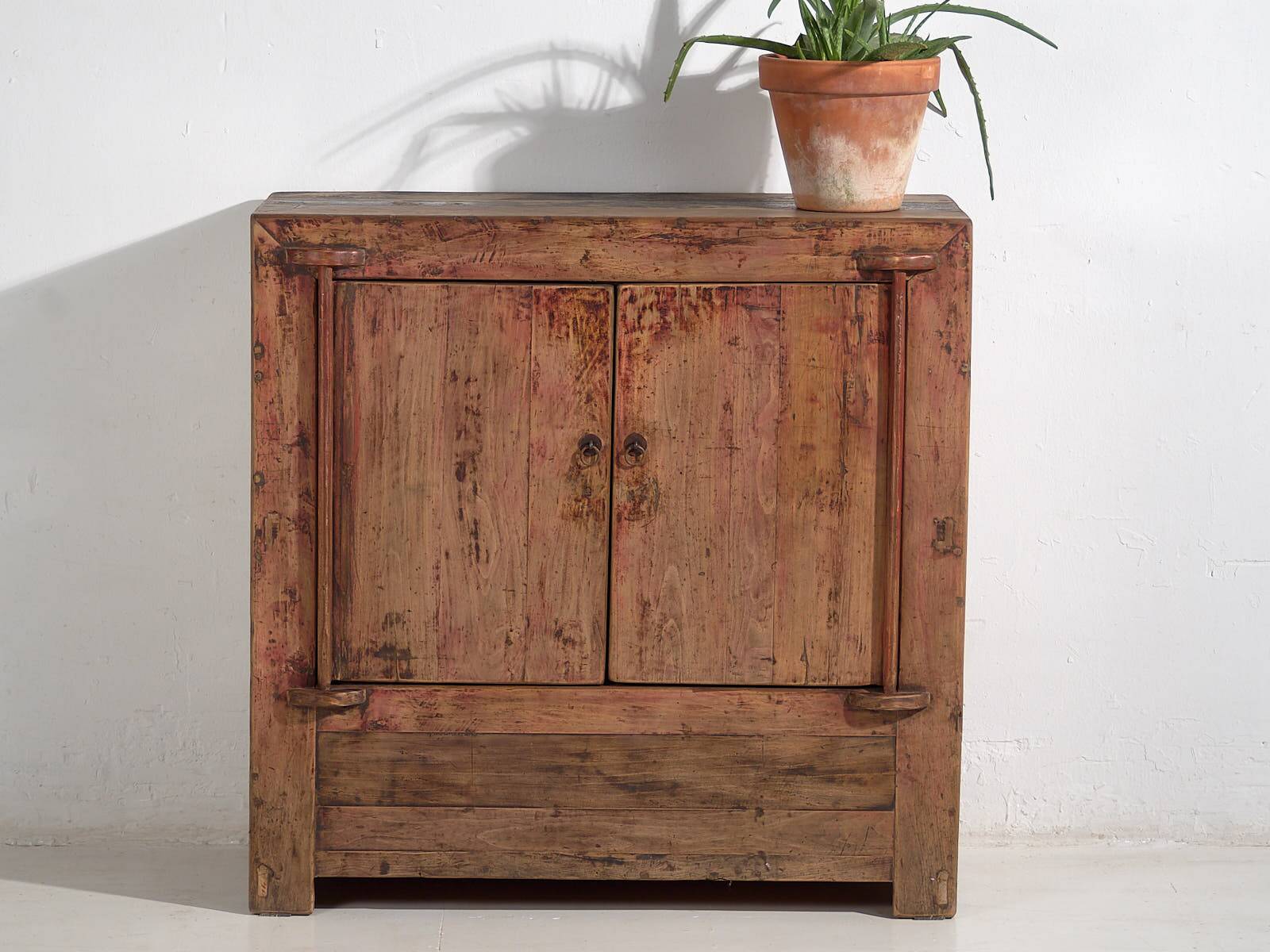 Small antique two-door cabinet (circa 1900) #52