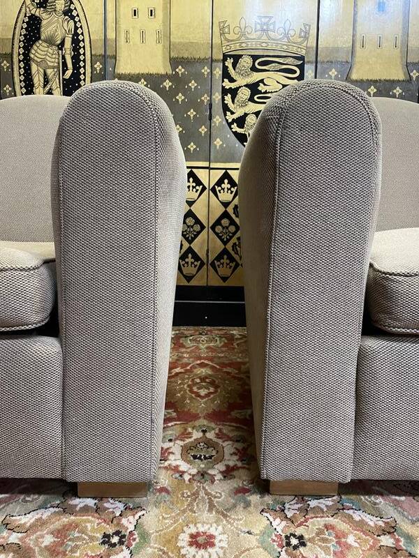 Paire de fauteuils club Art Déco