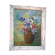 Painting bouquet of vintage flowers
