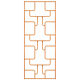 Set of two room dividers