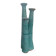 "Organ" triple soliflore vase in artisanal ceramic