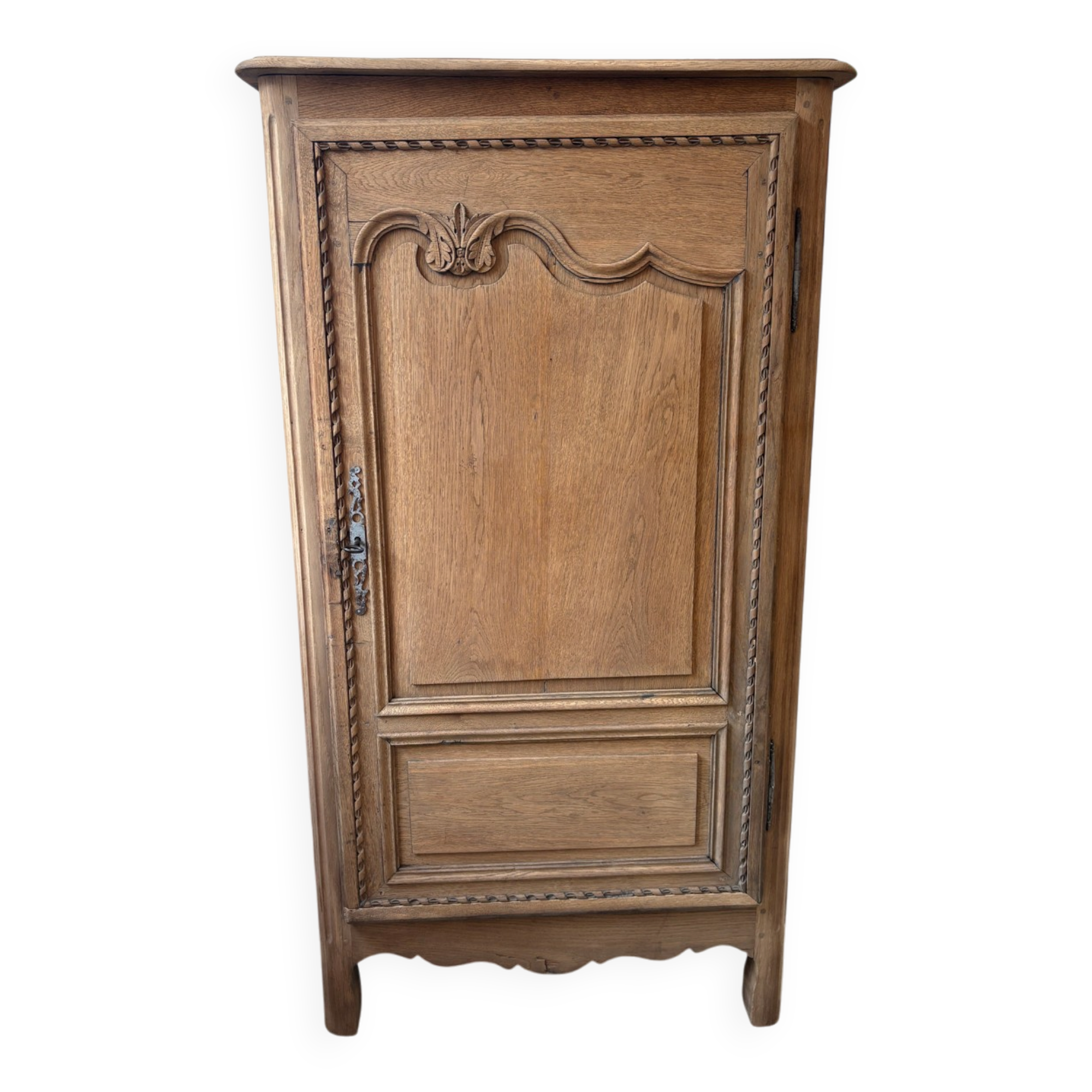 Norman confiturer in solid sandblasted oak