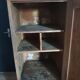 Parisian wardrobe with several shelves