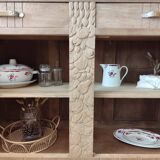 Buffet bas chêne massif