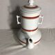 Teapot Pillivuyt and 4 vintage ceramic cups