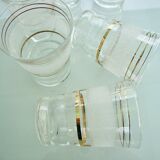 6 granite cup glasses