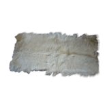 Beige tanned goat skin