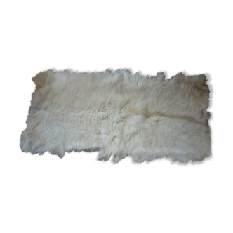 Beige tanned goat skin