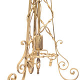 Lampadaire fer forgé, Merceris, 1950