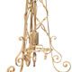 Lampadaire fer forgé, Merceris, 1950