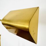 Adjustable Brass Floor Lamp by Florian Schulz