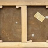 Hst marine table attr. charles euphrasie kuwasseg 19th century