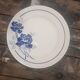 Plat rond Badonviller modèle Roses