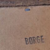 Danish teak chest of drawers by Borge Dam, 1960s