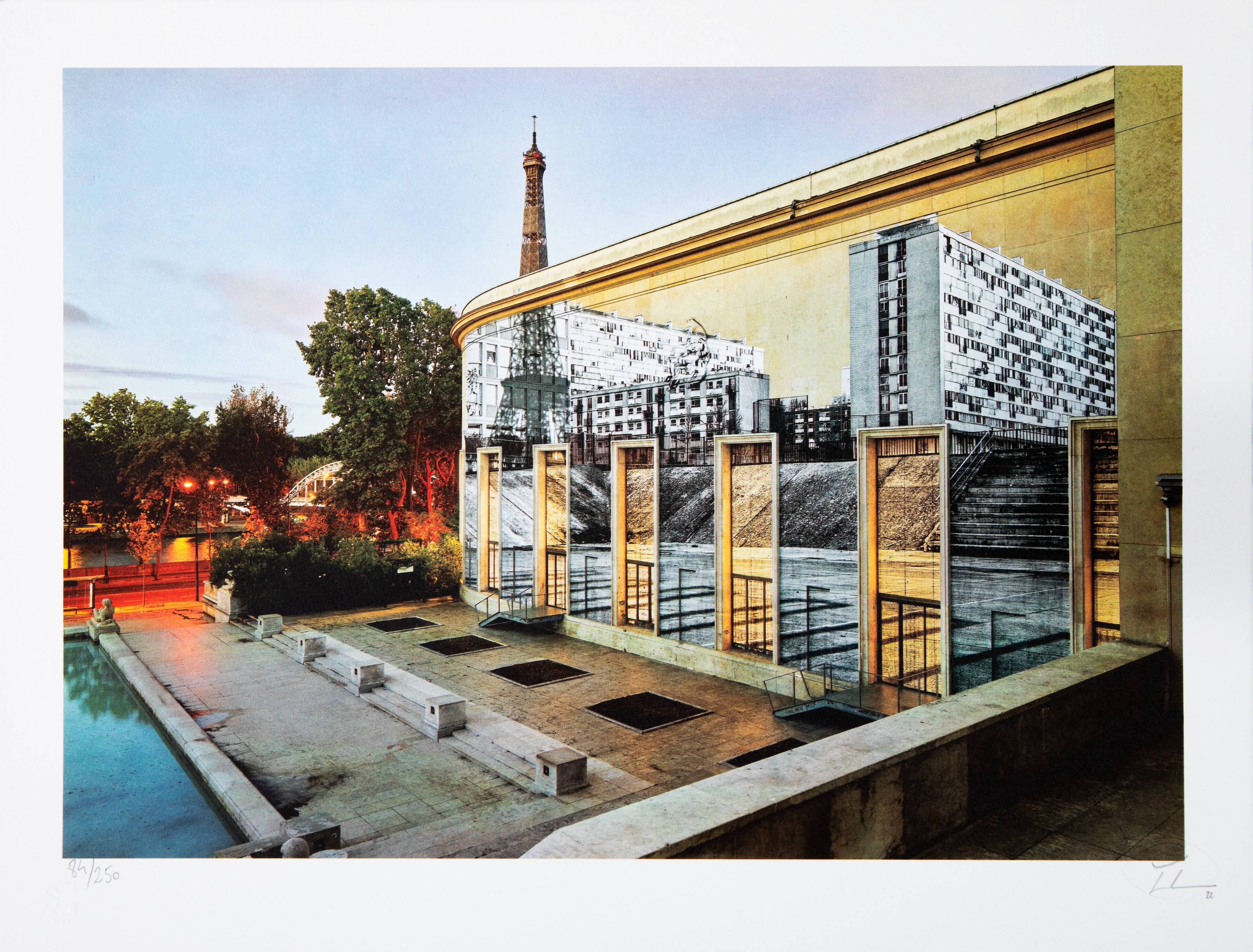 Original lithograph signed by JR: Palais de Tokyo, 2022