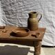Mini cup, saucer or egg cup in teak H5 D5
