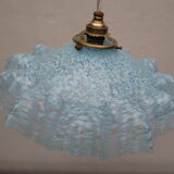 Blue clichy opaline hanging