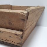 Wooden box trapezoidal