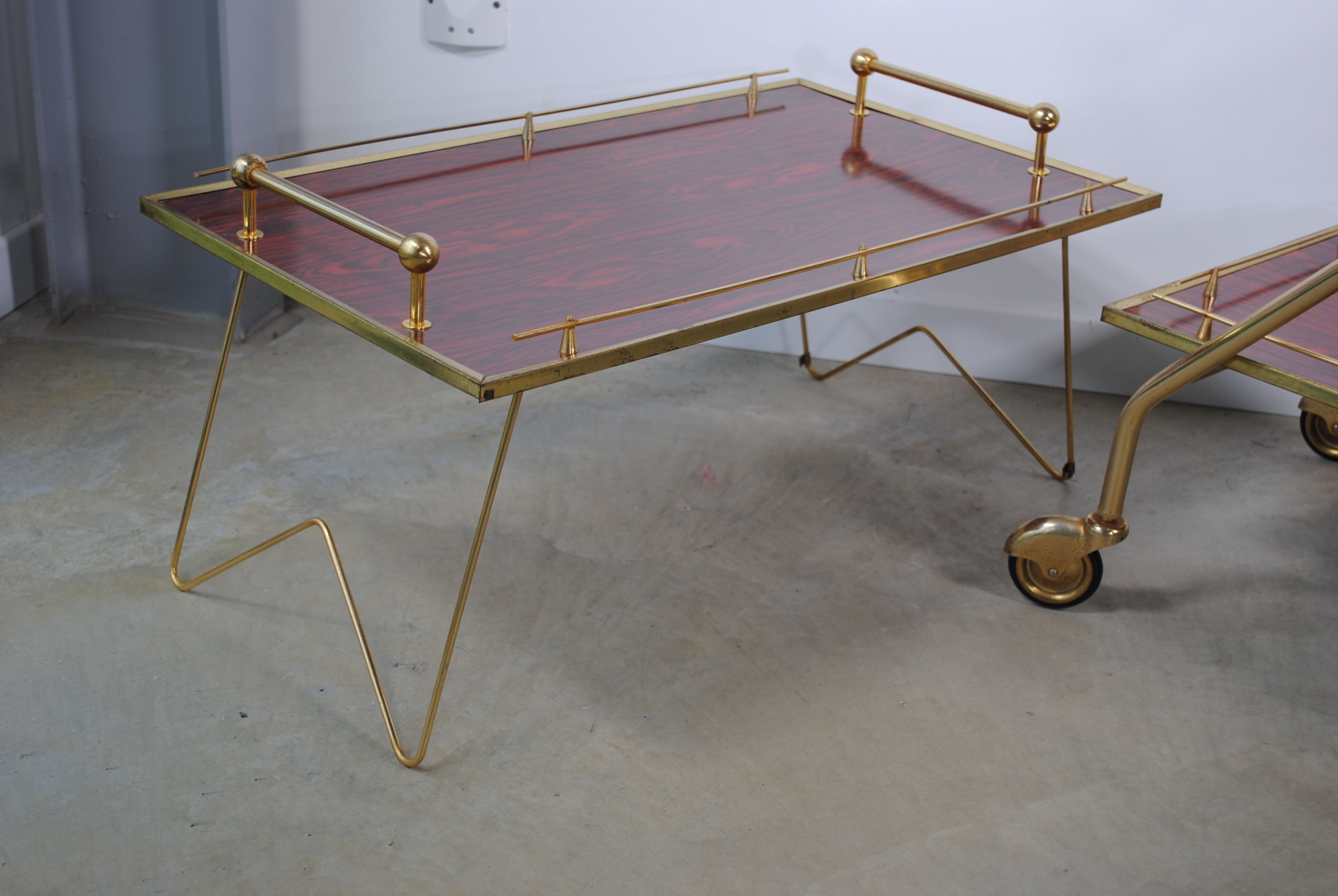 Vintage rolling dessert 1970