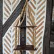 Étagère en macramé vintage