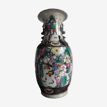 Vase Nanjing China 45cm porcelain XIX