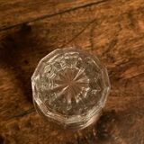 Faceted aperitif glasses