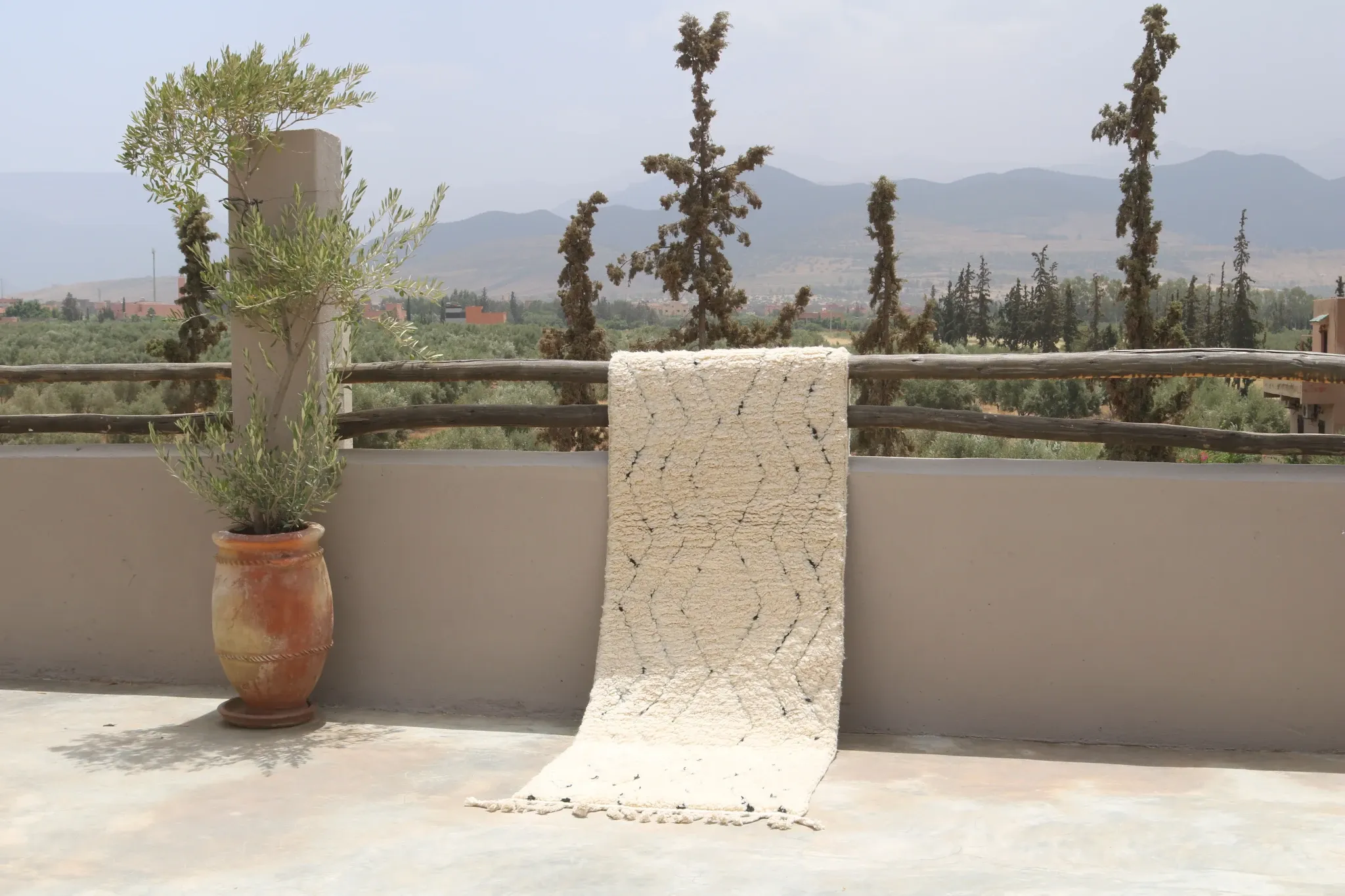 Beni Ouarain rug, 300 x 80 cm - R311