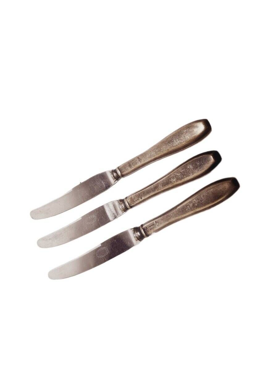 19th century fruit knives from Fraget, Poland, set of 3