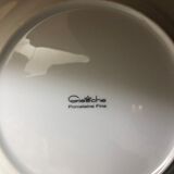 Hunter plates in fine German porcelain GIESCHE