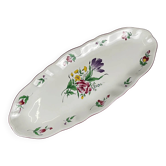 Grand plat à poisson modèle Réverbère par KG Lunéville